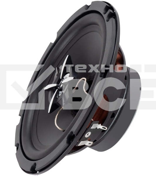 Колонки автомобильные Digma DCA-T602 280Вт 86дБ 4Ом 16см (6.5дюйм) (ком.:2кол.) коаксиальные двухполосные