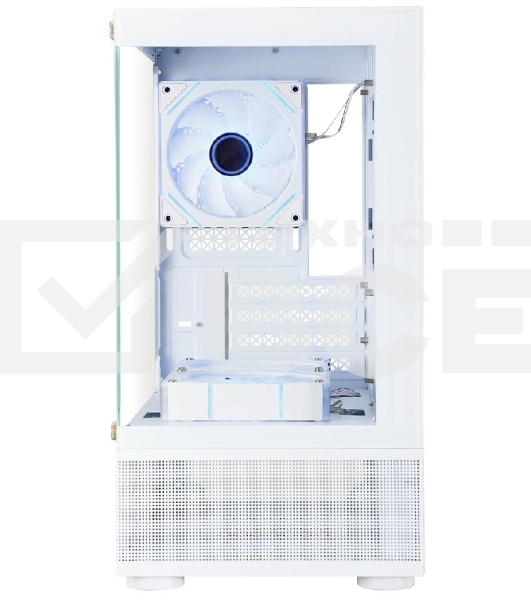 Корпус 1STPLAYER MIKU Mi2-A ARGB White / mATX / 3x120mm ARGB fans / Mi2-A-WH-2FC7R-W-1FC7-W