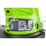 Триммер электрический GREENWORKS GST5033 21217 нижний двигатель 500Вт леска 1.6мм 33см, фото4