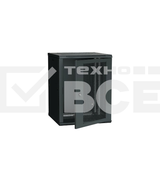 Шкаф ITK LINEA W 12U 600x600 мм дверь перфорированная, RAL9005