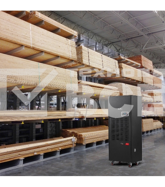 Осушитель воздуха промышленный колонного типа Ballu Sand hill BDH-168LE черный