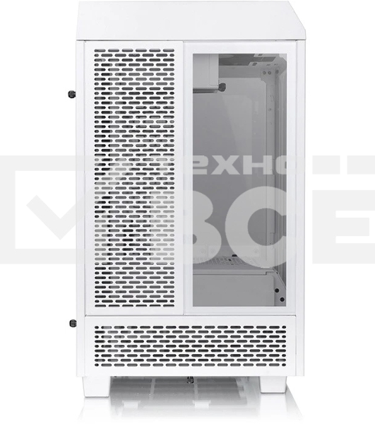 Компьютерный корпус Thermaltake The Tower 100 Snow CA-1R3-00S6WN-00/White/Win/SPCC/Tempered Glass*3