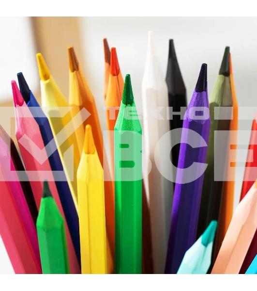 Карандаши цветные Deli EC126-12 Super Wings, шестигранный профиль, пластик коробка с европодвесом (12шт)