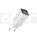 Сетевое зарядное устройство Maxvi A402PD LED 33W, 1xUSB-A, 1xUSB-C, белый, фото6