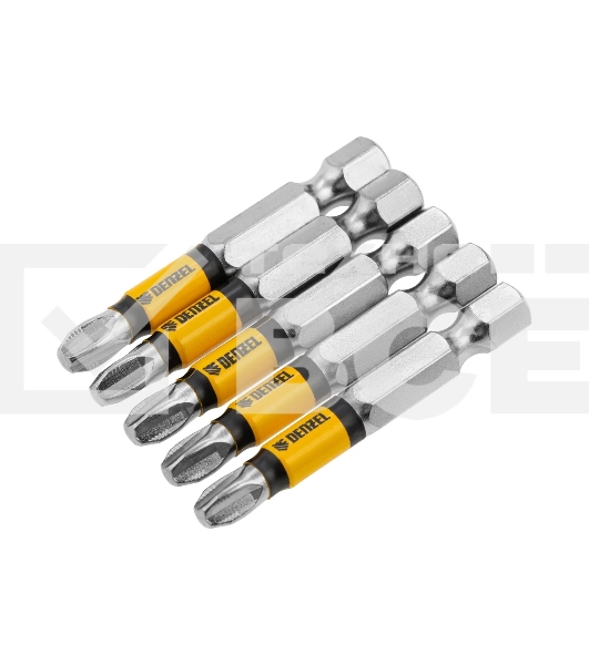 Набор бит Denzel PH3x2', 5 шт.