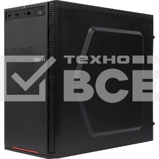 Компьютер Amur Нарвал B7I21 MT i5 12400 (2.5) 16Gb SSD 512Gb UHDG 730 FreeDOS 2.5xGbitEth 500W мышь клавиатура черный (RUS) (2147011)