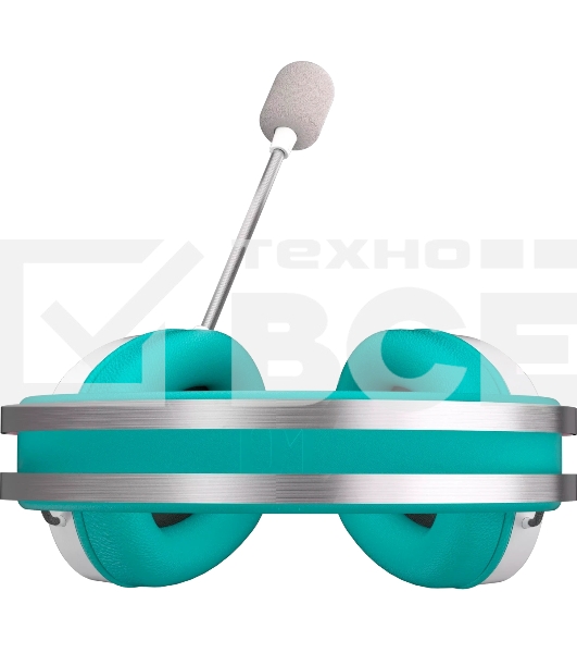 Гарнитура ASUS TUF Gaming H1 Gen II MIKU Edition белый/голубой, проводная, подсветка, совместимость с PS5