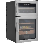 Винный шкаф-хьюмидор ZÜGEL ZTH80DX черный, 70 л, 2 отсека, 8 бут., фото14