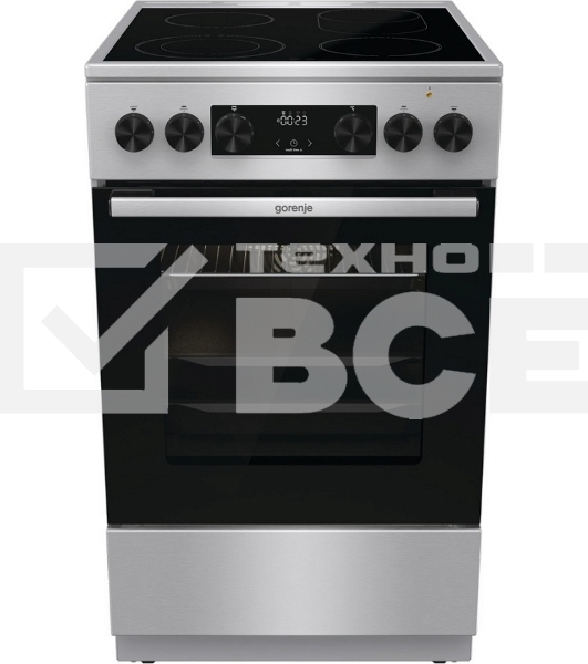 Электрическая плита Gorenje GECS5C70XA нержавеющая сталь