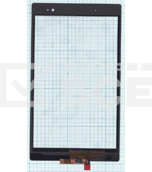 Сенсорное стекло (тачскрин) для Acer Iconia One B1-780, белое с рамкой