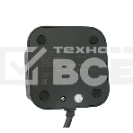 Сетевой фильтр Cablexpert Tower TWR-4-CU2-B-2, 4р, 10А, 1xType-C PD, 20Вт, 2хUSB, 2м, ур.защиты 2+, черный, коробка, фото3