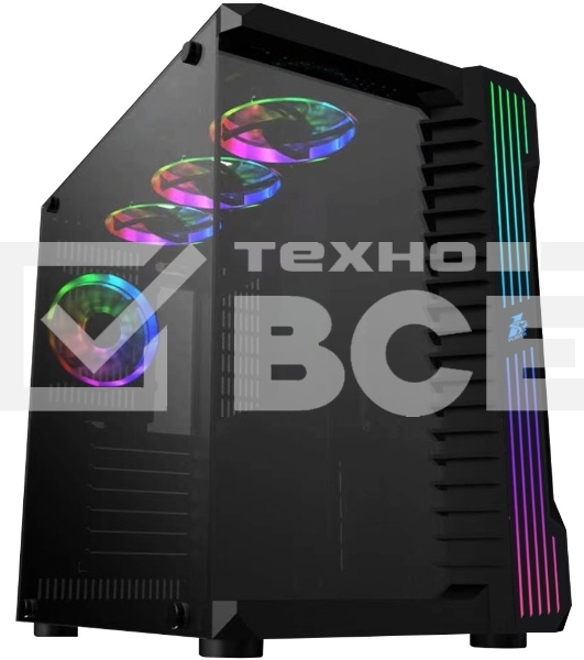 Компьютерный корпус 1STPLAYER STEAMPUNK SP9 Black / SP9-BK