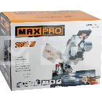 Пила торцовочная MAX-PRO MPBMS255L 1800 Вт, 4500 об/мин, лазер, 255/25,4 мм, резиновый кабель, левый наклон, дополнительные щетки, 10,1 кг, коробка, фото2