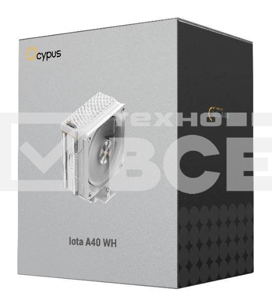 Cooler Ocypus Iota A40 WH White 220W/ All Intel/ AMD AM*/ Digital display / Screws