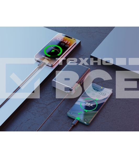 Внешний аккумулятор EOFE Power Bank G110 Grey 20W/10000mAh
