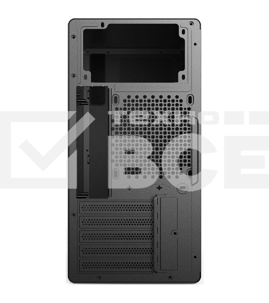 Компьютерный корпус CBR PCC-MATX-V285-WPSU черный mATX, Minitower V285, без БП, 1*USB 3.0 Type-C, 1*USB 3.0, 1*USB 2.0, HD Audio+Mic, кабель питания 1.2м