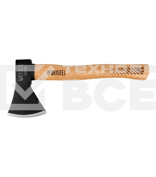 Топор Denzel 800 г, кованый, буковое топорище