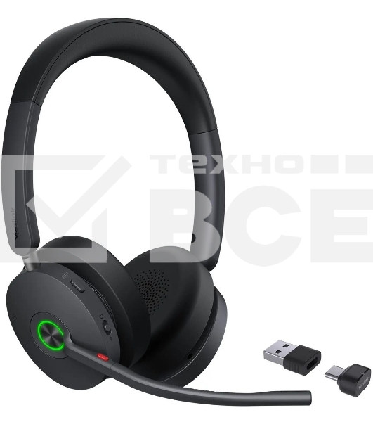 Гарнитура Bluetooth Yealink BH74 with Stand UC USB-C/A черный