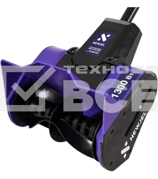 Снегоуборщик электрический Newjel NJ40101 1.3 кВт