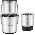 Кофемолка Kitfort КТ-1329 Мощность: 200 Вт.Длина шнура: 0,98 м.Класс защиты от поражения током., фото12