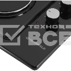 Комбинированная варочная панель Maunfeld EEHE.64.5EB/KG, 4 конфорки, эмалированная сталь, черный, фото10