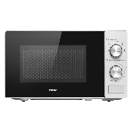 Микроволновая печь BBK 20MWS-764M/S серебристый, 20 л, 700 Вт, переключатели - поворотный механизм, фото 1