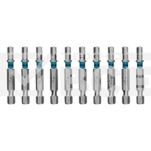 Бита Gross HEX 5х50 мм, сталь S2, шестигр., 10 шт.