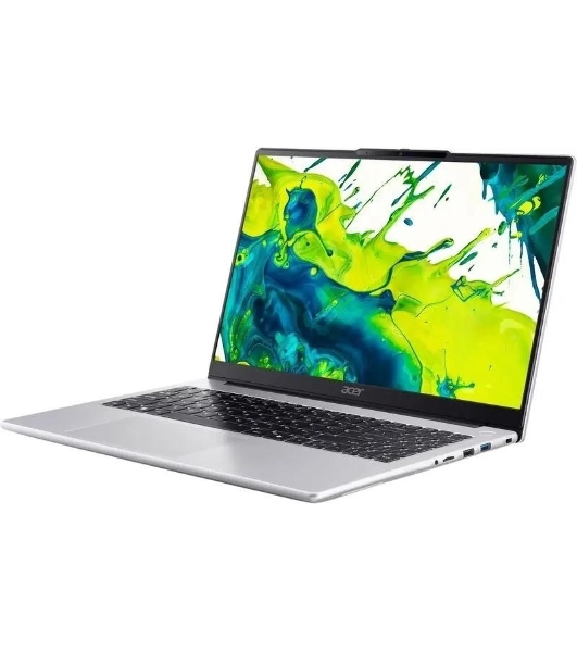 Ноутбук Acer Aspire Lite 15 AL15-44P-R01T/15.6'/IPS/AMD Ryzen 5 7430U/16Gb/512Gb SSD/AMD Radeon Graphics/NoOS/серебристый/1.49kg