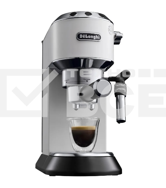 Кофеварка рожковая DeLonghi EC685.M серебристый, исп. кофе - молотый/чалды, 1.1 л, 1350 Вт, 15 Бар.