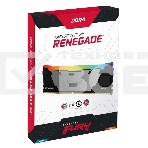 Оперативная память Kingston Fury Renegade, DDR4, 16GB (2x8GB), 3600MHz, CL16, с радиаторами, RGB, серый/черный, фото2