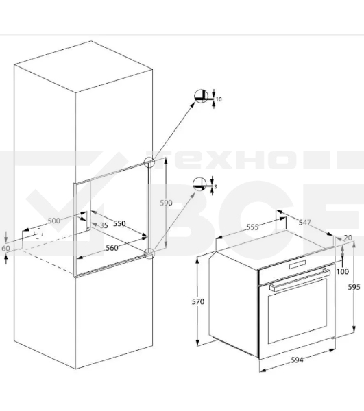 Духовой шкаф Beko BBIE 12300 XD