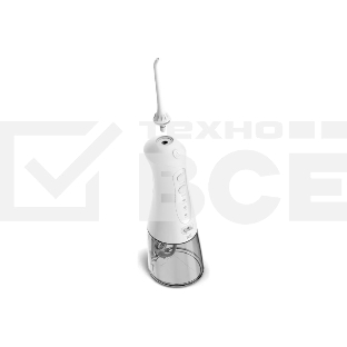 Ирригатор BQ IR001 White-Gray, Мощность: 10 Вт, Портативный, Объем резервуара 300 мл, 2 насадки и дорожный чехол в комплекте, 3 режима работы: Normal (нормальный), Soft (мягкий), Pulse (импульсный), Уровень влагозащиты: IPX7, Давление воды: 140-800 кПа, Число пульсаций: 1200-1600 имп/мин, Аккумулятор Li-ion 1400 мАч, 3.7 В, Время работы от аккумулятора до 60 минут, Время заряда аккумулятора: 4-5 часов, Автоматическое отключение через 2 мин, Вращение насадок на 360°, Съемный резервуар для воды, Индикация зарядки, Шкала уровня воды, USB кабель в комплекте