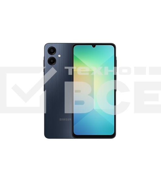 Смартфон Samsung Galaxy A06, 4/64Gb, черный