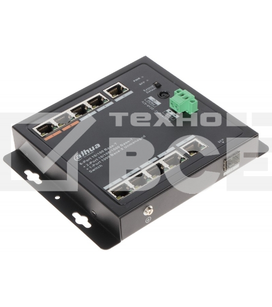 Коммутатор Dahua DH-PFS3111-8ET-96-F неуправляемый