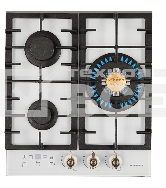 Варочная поверхность HIBERG VM 4535 W, белый