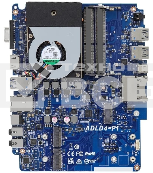 Платформа ASRock Mars 90BSA1701-A10GA0F Intel Core i5-1235U, 2xSO-DIMM DDR4,max 64GB, no SSD, wifi,bt