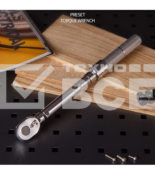 Динамометрический ключ предельный Deli DL17005010-50Нм, 3/8