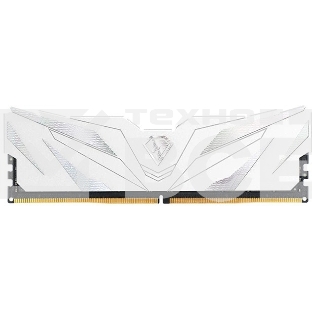 Оперативная память Netac Shadow II, DDR5, 16GB (1x16 GB), 6000 MHz, CL38, DIMM, радиатор, RGB, белый