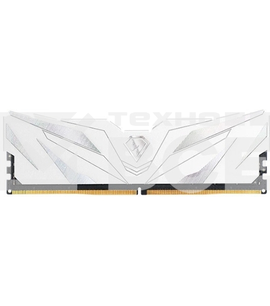 Оперативная память Netac Shadow II, DDR5, 16GB (1x16 GB), 6000 MHz, CL38, DIMM, радиатор, RGB, белый