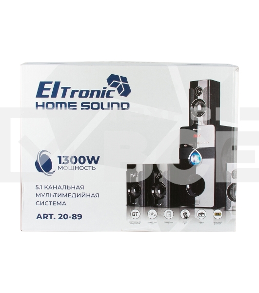 Акустическая система ELTRONIC (20-89) HOME SOUND черный