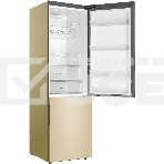 Холодильник Haier C4F640CGGU1 золотистый двухкамерный 285/115л морозилка снизу, No Frost, фото3