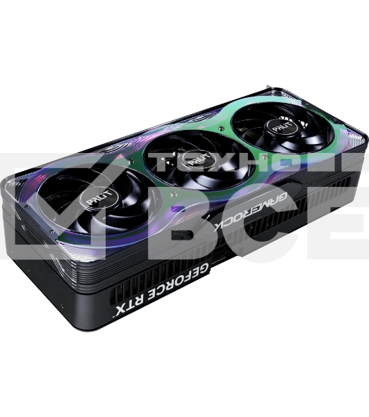 Видеокарта Palit PCI-E RTX 5090 GAMEROCK OC NVIDIA GeForce RTX 5090 32Gb 512bit GDDR7 2295/30000 HDMIx1 DPx3 HDCP Ret
