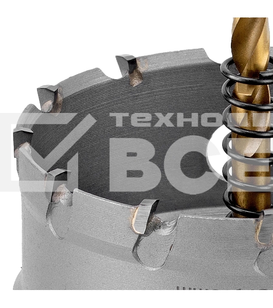 Коронка по металлу Denzel твердосплавная, 73 мм