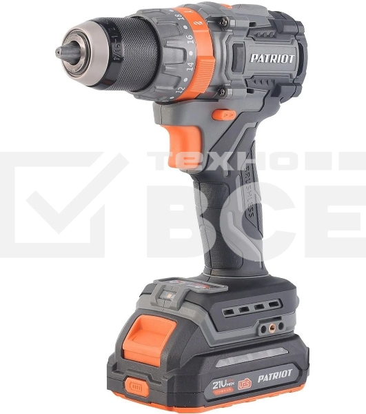 Дрель-шуруповерт аккумуляторная PATRIOT BR 212UES