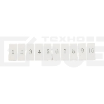 Маркеры EKF zb-st-2.5-1-10 для UT/ST/Push-in 2.5 с нумерацией 1-10 (уп. 100 шт), фото3