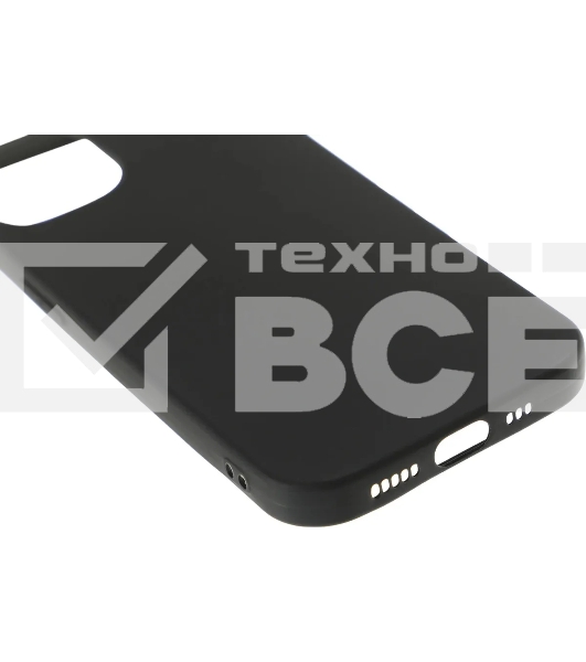 Чехол (клип-кейс) LuxCase, для Apple iPhone 13, черный 62320