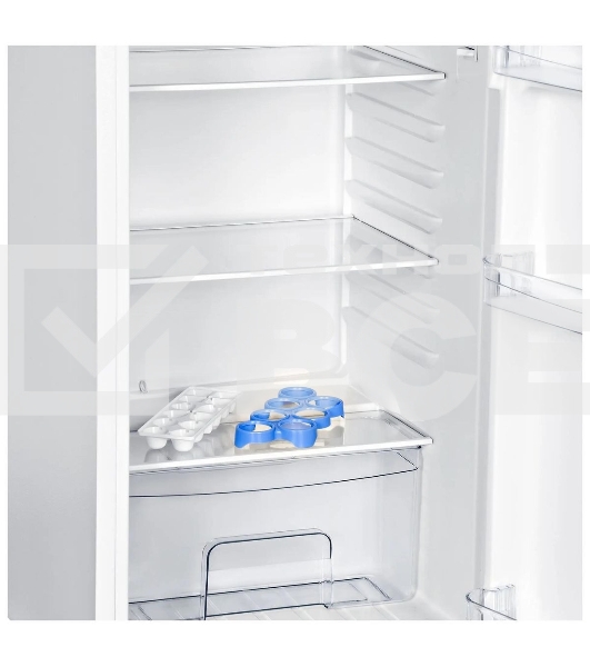 Холодильник Hyundai CT1551WT белый двухкамерный 98/33л морозилка сверху