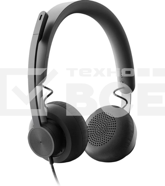 Гарнитура Logitech Headset Zone Wired UC Graphite