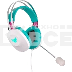 Гарнитура ASUS TUF Gaming H1 Gen II MIKU Edition белый/голубой, проводная, подсветка, совместимость с PS5, фото4