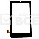 Сенсорное стекло (тачскрин) для Acer Iconia One 7 B1-740, черное, фото 1